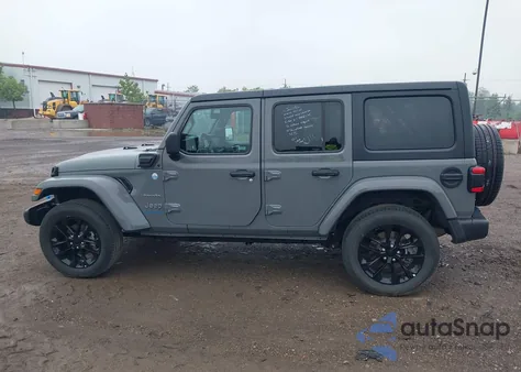 2023 Jeep Wrangler 4Xe Sahara 4X4 from USA, damaged, VIN 1C4JJXP6XPW698886